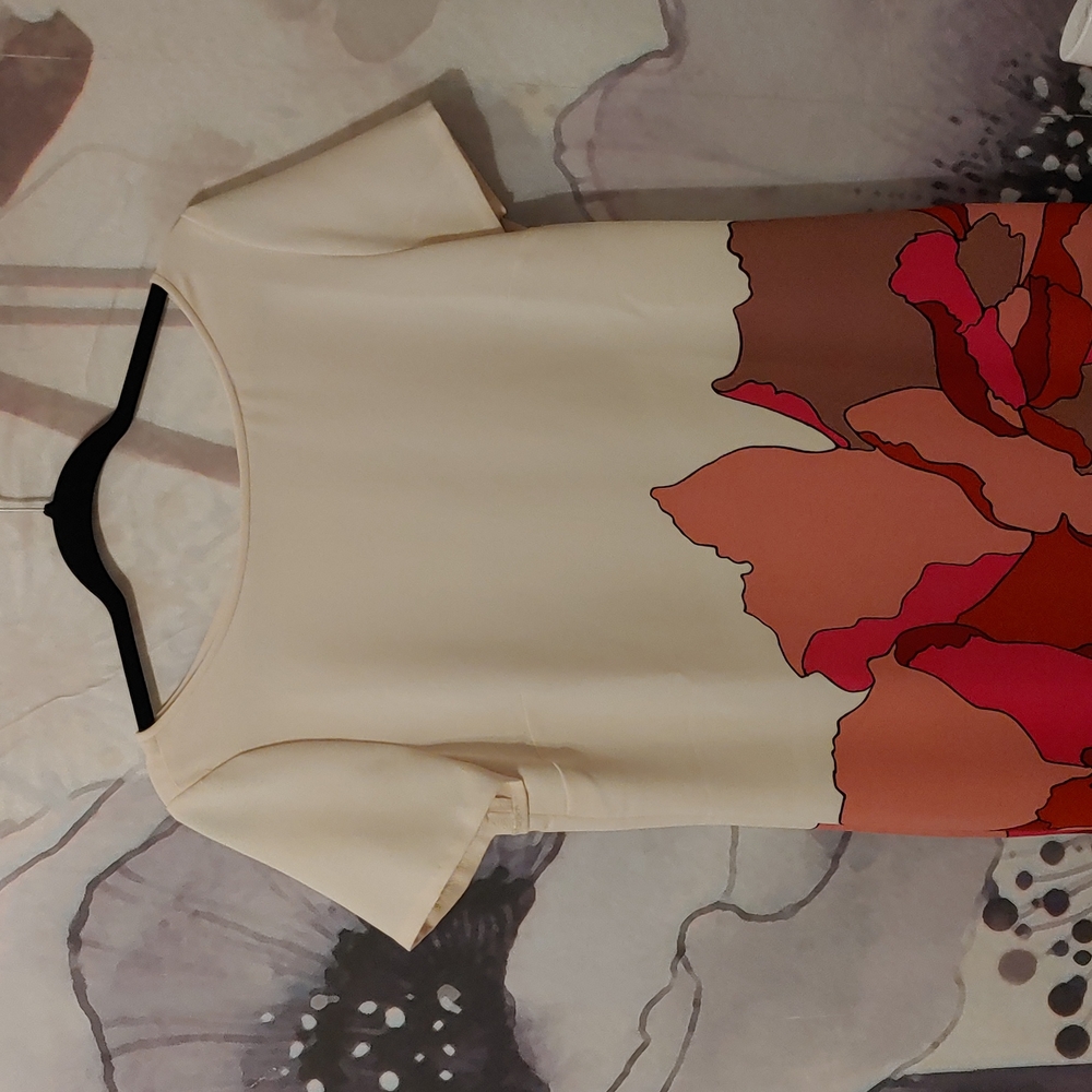 10T loft big flowers dress